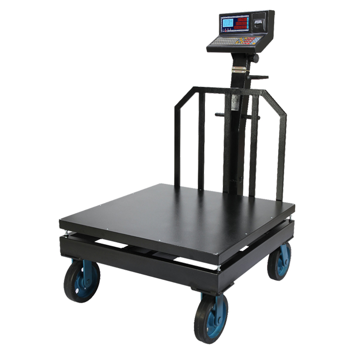 باسکول محک 1 تن 13000 پلاس چاپگردار چرخدار سینی 120×120 باسکول محک 1 تن 13000 پلاس چاپگردار چرخدار سینی 120×120