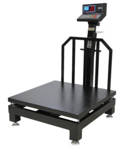 باسکول محک 2 تن 13000 پلاس چاپگردار سینی 120×120